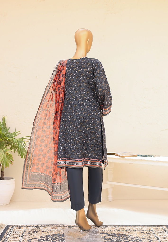 Riwayat 3Pc Printed Lawn Suit-V10D4