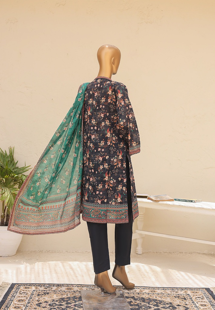 Riwayat 3Pc Printed Lawn Suit-V10D9