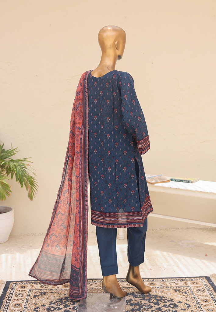 Riwayat 3Pc Printed Lawn Suit-V10D13