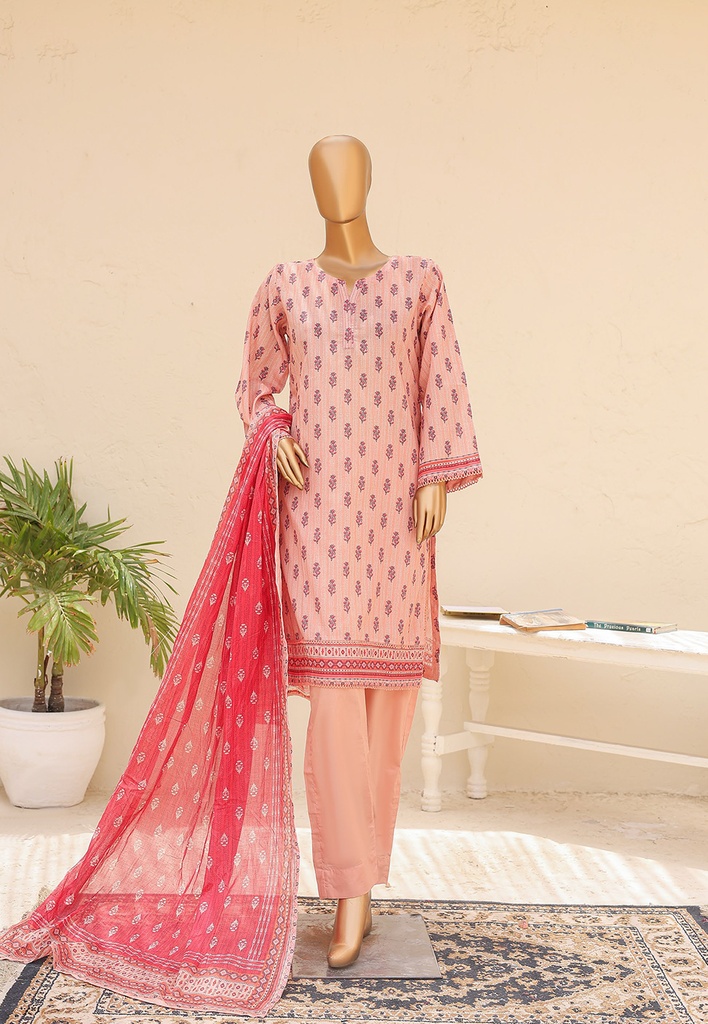 Riwayat 3Pc Printed Lawn Suit-V10D2