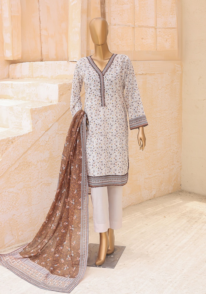 Riwayat 3Pc Printed Lawn Suit-V10D6