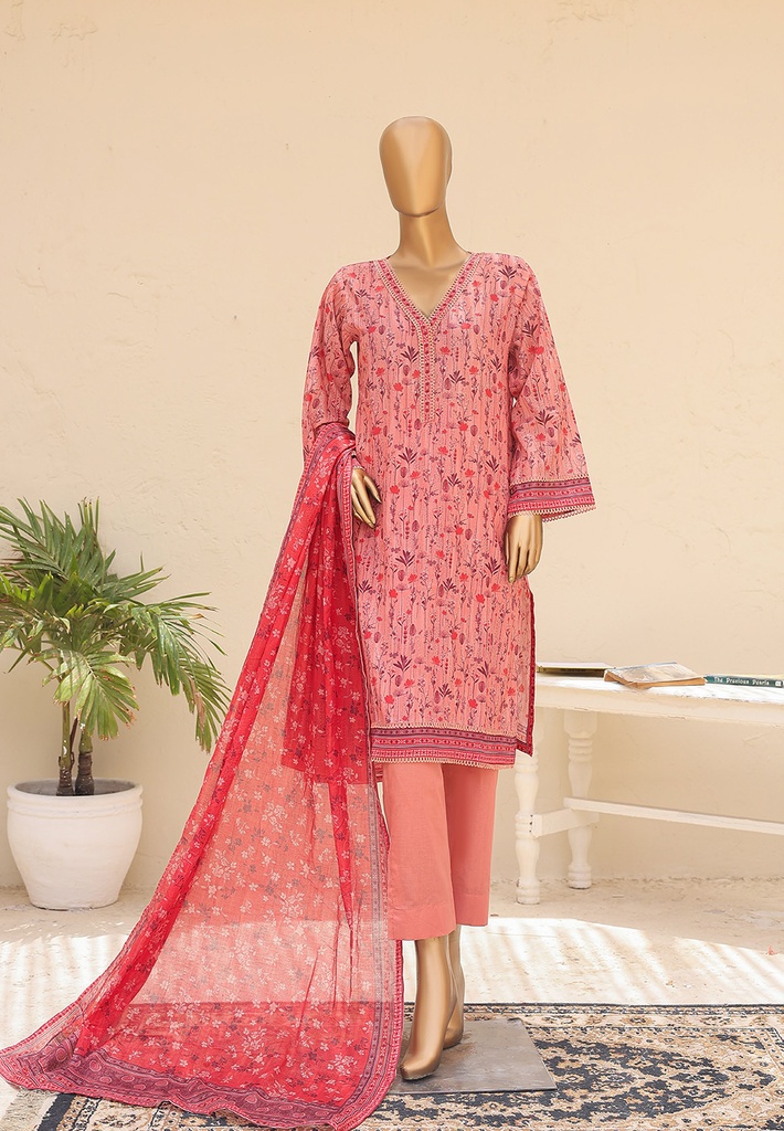 Riwayat 3Pc Printed Lawn Suit-V10D11