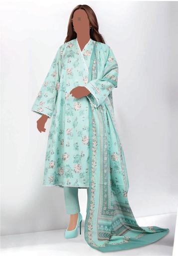 Saya 3Pc Printed Lawn Suit-24135-16C