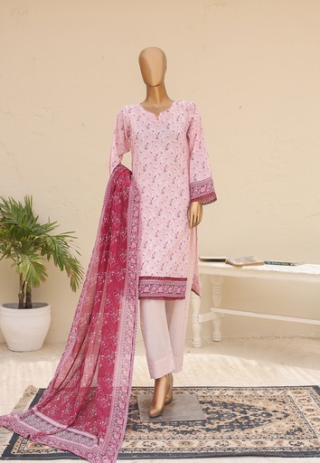 Riwayat 3Pc Printed Lawn Suit-V10D7