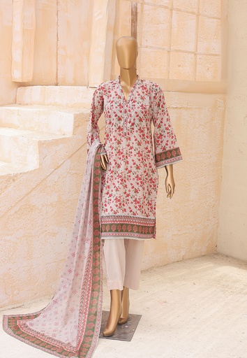 Riwayat 3Pc Printed Lawn Suit-V10D8